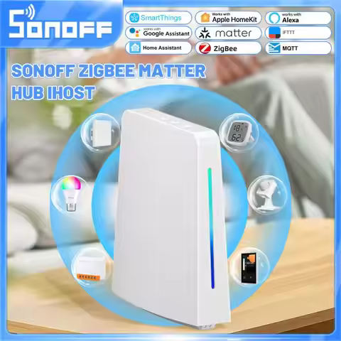 SONOFF IHost Smart Matter Hub AIBridge 2GB/4GB Zigbee WiFi Gateway Smart Scenes Private Local Server