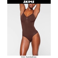 Official American Skims Body Shaper Kardashan Feeling Abdomen-Narrowing Sports Yoga Wear Sling Bodys
