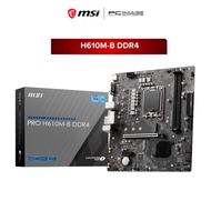 MSI PRO H610M-E DDR4 Intel LGA1700 Motherboard