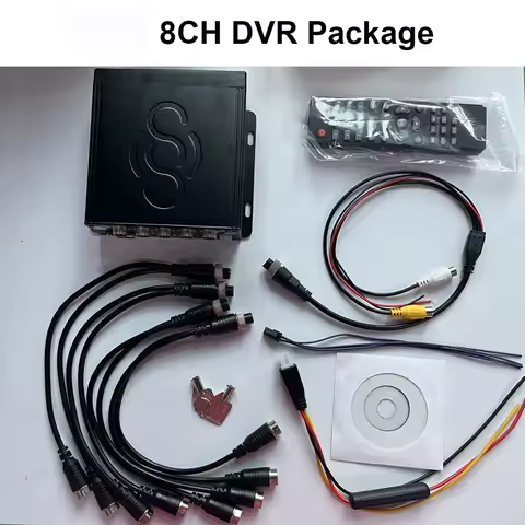 SD AHD Mobile Car DVR 8CH 720P 1080P Car DVR/MDVR Vehicle Support 256SD Card MDVR Video Surveillance