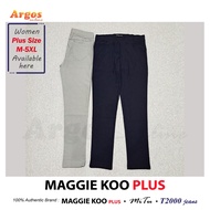 ARGOS [60186] Women Jeggings Plus Size M-5XL Women Stretchable Long Pants MAGGIE KOO PLUS