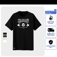 COD (Delivery in 24 hours)MIEMIE. Relaxed Fit 84RISING Mickey Retro Jam T-Shirt