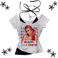 Karol G Inspired Women's Anime T-Shirt - Comfortable 2000s Style