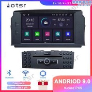 px6安卓9.0適用於c級c200 c180 w204車載導航cd智能一體機