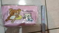 拉拉熊 Rilakkuma 懶懶熊 筆袋 化妝包 夾鏈袋 收納 14*20公分