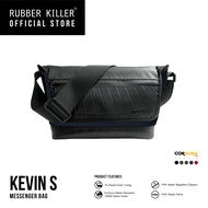Rubber Killer - KEVIN S : More Rubber (กระเป๋าแมสเซ็นเจอร์ ยางในรถบรรทกที่ใช้งานแล้ว ลวดลายไม่ซ้ำกัน