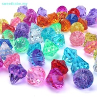 SWEETBABE 1 Box Party Confetti Wedding Christmas Plastic For Kids Toy Crystal Gems Diamond Jewels Tr