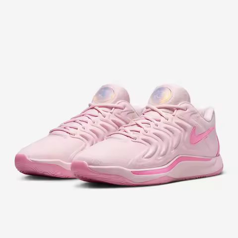 Nike Authentic KD17 Men's Fashion Cushioned Low-Top Game Basketball Shoes FZ1519-600