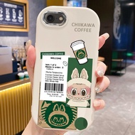 Case For iPhone 6 Plus 6s 7 8 X Xs Max Xr 11 Pro Summer Coffee Phone Shockproof Round And Fat