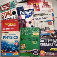 Used Books STPM Physic Chemistry Mathematics Biology Term 1 Semester 1 Pelangi Oxford Fajar Sasbadi 