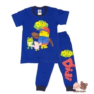 Kids Pyjamas DiDi Boy Pyjamas Short Sleeve Baju Tidur Budak Lelaki Cotton Material