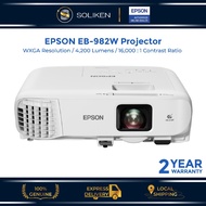 Epson EB-982W WXGA 3LCD 4200 lumens Projector