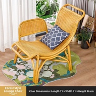 MEIDIHUAFU | Natural Rattan Lounge Chair