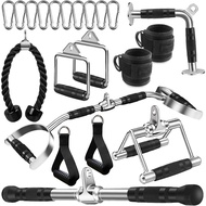 Cable Machine Attachment, LAT Pulldown Attachments, Home Gym Accessories, Triceps Pull Down Attachme