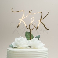 個人化訂造亞加力蛋糕插牌  | Personalized Cake Topper - Birthday, Wedding, Anniversary, New Born, Mom & Dad