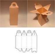 數位 Alcohol box template, alcohol packaging, beverage box, beverage packaging, PDF