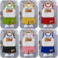 CHILDREN'S SINGLET T-SHIRT SET 1 SET CUTE CHILDREN'S CLOTHES WITH STUMBLE GUYS MOTIF