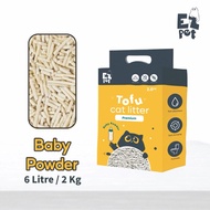 2KG EZPET Tofu Cat Litter with Pleasant Aroma