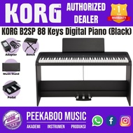 KORG B2SP 88 Keys Smart Digital Piano with Natural Hammer Action with Wood Stand &amp; AC Adapter &amp; Bench