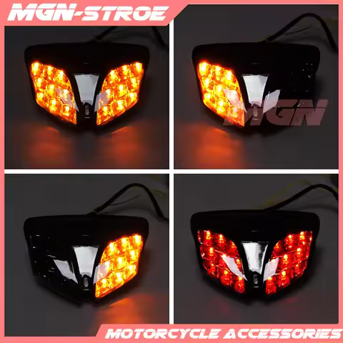 Rear Turn Signal Tail Stop Light Lamp Integrated For GSXR600 GSXR 750 K8 K11 2008-2015 GSXR1000 K9 0