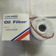 Engine Filter HI-BRID Brand Nissan Frontier 2.5 Size 15208-AD200