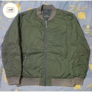 Jaket Bomber Army United Arrcws Octa x Solotex Double Zipper Second