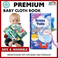 Baby Book Cloth Book for baby Buku baby Soft book for baby Sensory book for baby buku bayi buku kain