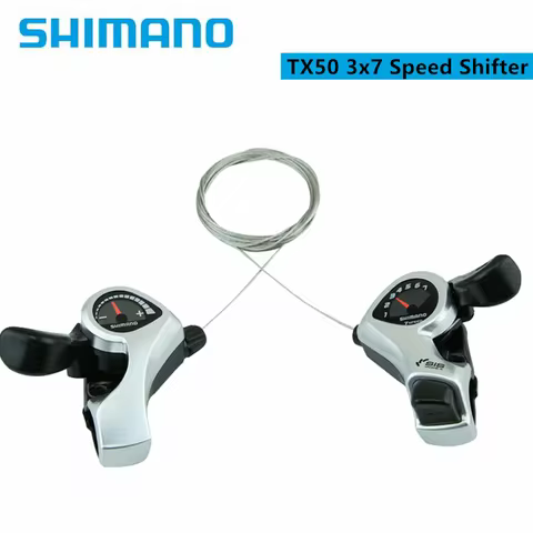 Shimano Tourney TX50 3x6 Speed 3x7 Speed Shifter For MTB Mountain Bicycle Bike 18 Speed 21 Speed Thu