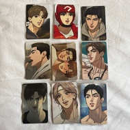 Jinx Photocard Official Manhwa Jaekyung Kim And Bl manwha Photocard Jinx Mingwa Postcard Bl Jinx Mer