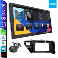 UGAR Compatible for Toyota Hilux 2015+ 10 Inch Android DSP 10.0 4GB+64GB Car Radio HD Full Touch Screen GPS Navigation