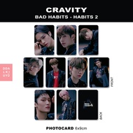 Cravity - photocard [BAD Habits] Ver Habits 2