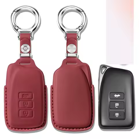 For Lexus Key Cover ES300 Bag ES200 Buckle NX First Layer Cowhide RX300 Shell Lexus IS/LX