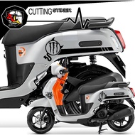 FAZZIO CUTTING STICKER/CATING.188 MOTORCYCLE STICKER MOTORCYCLE STRIPING/ MONSTER LOGO STICKER MONST