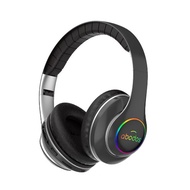 Abodos AS-WH03 Bluetooth Headphone (Black and Grey) (100% Original)