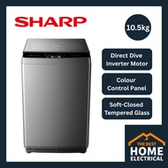 Sharp Fully Auto Top Load Washing Machine with DD Inverter 10KG | 12KG | 12.5KG | 14KG | 17KG | 18KG