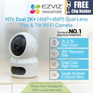 EZVIZ H7c Dual 2K⁺ (4MP+4MP) Dual-Lens Pan & Tilt Wi-Fi Camera