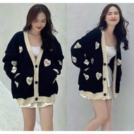 PORTAS - SWELOVE CARDIE OVERSIZEKOREAN STYLE OUTER WANITA OVERSIZE