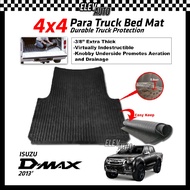 Isuzu D-Max Dmax D Max 2013 4x4 Para Truck Bed Mat Durable Truck Protection Rubber Rear Truck Tailga