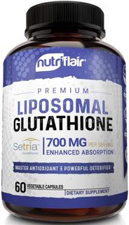 NutriFlair Liposomal Glutathione 特級脂質體穀胱甘肽700 毫克。60粒