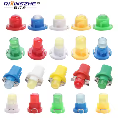 Rxz 10pcs B8.5D T3 T4.2 T4.7 car LED car Dashboard Instrument Cluster Light Car Panel Gauge Dash Bul