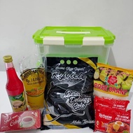 Paket Sembako plus Box kontainer