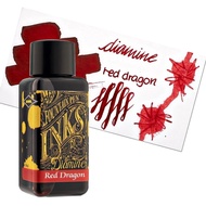 British Diamine Fountain Pen Ink Bottle, Diamine Red Dragon Ink Bottle 30ml