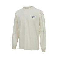 เสื้อยืดแขนยาว AS U NSW TEE LS M90 LBR CRFT ปี 2025, ผ้าถักคอปกสีเหลือง LTH8166-901 สำหรับผู้ชาย