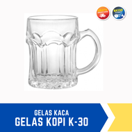 Gelas Kopi Lusianan Isi 6 pcs / Coffe Mugs KIG K-25 / Drink Set / Gelas Kaca Kedaung / Gelas Teh / G