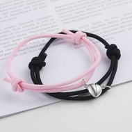 gelang couple Tali pasangan selebriti bersih gelang tenunan tangan untuk teman lelaki, pasangan pela