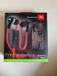 全新 HTC BUTTERFLY 2 JBL J22a-h 專屬專業版有線運動跟機耳機