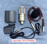 Micro thu âm takstar PC-K200 kèm nguồn Phantom 48v và 2 dây micro kết nối