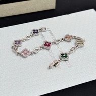 Van Cleef & Arpels Alhambra 彩色寶石手鏈