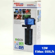 12W 550L/h Aquarium Internal Filter Internal Bio Filter Pump Akuarium 鱼缸水泵