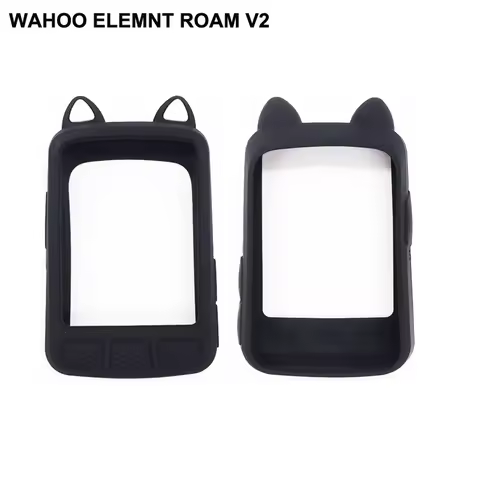 Bike Silicone Case & Screen Protector Film for WAHOO ELEMNT ROAM V2 GPS Computer Quality Case for wa